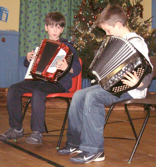 Young Fis 
                      accordionists