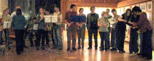 Gràisg - the band performing